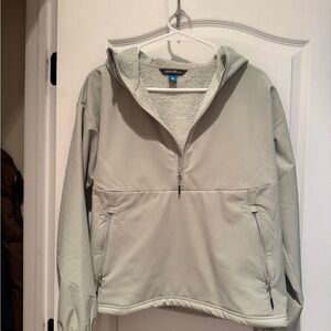 Eddie Bauer Sage Sherpa-Lined rain repellent jacket